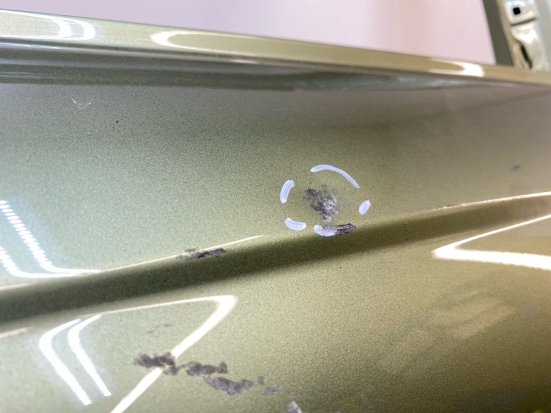 Дверь задняя правая