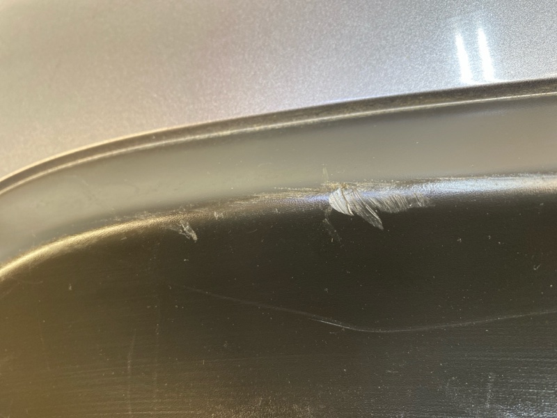 Бампер задний