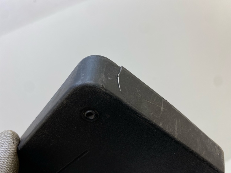 Накладка заднего бампера под номер