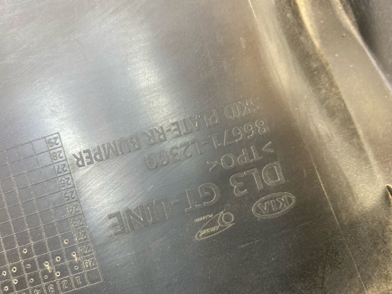 Спойлер заднего бампера