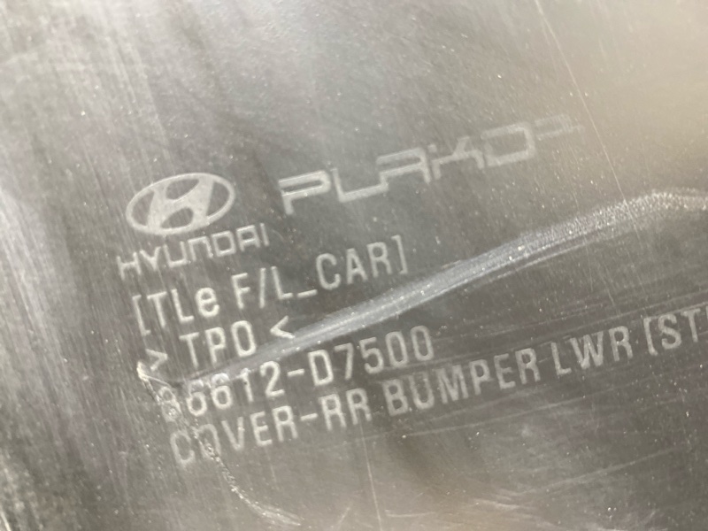 Спойлер заднего бампера