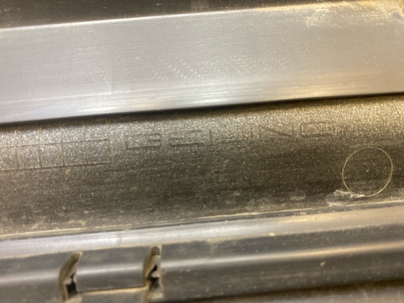 Спойлер заднего бампера