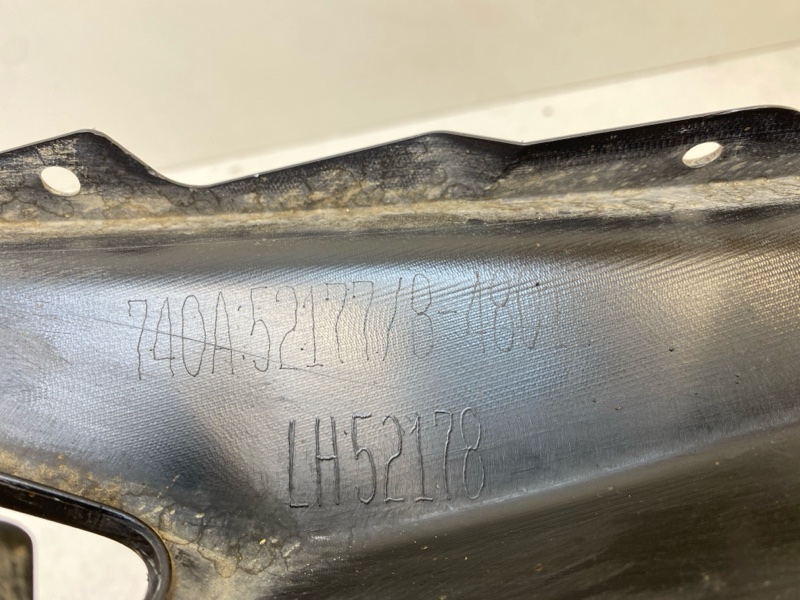 Накладка заднего бампера левая