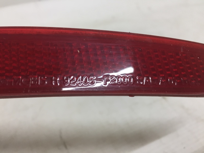 Отражатель в бампер задний правый