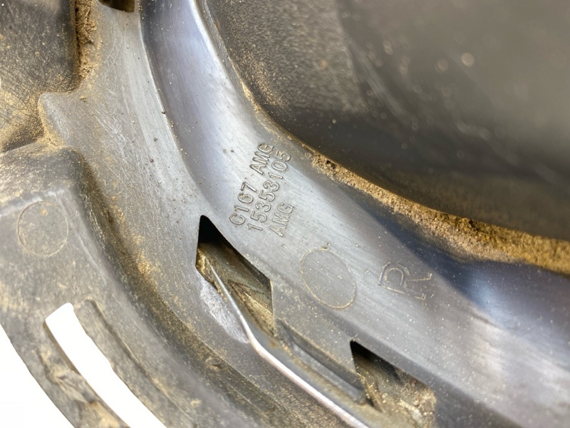 Накладка заднего бампера правая