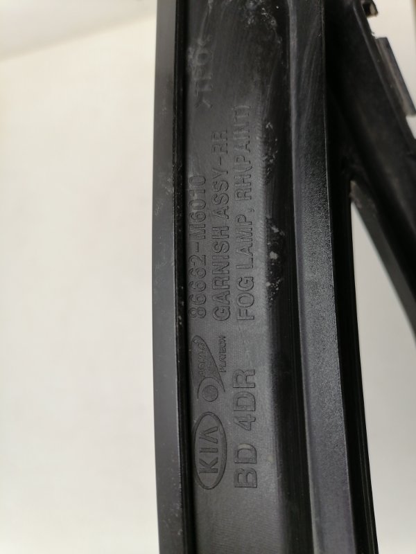 Накладка заднего бампера правая