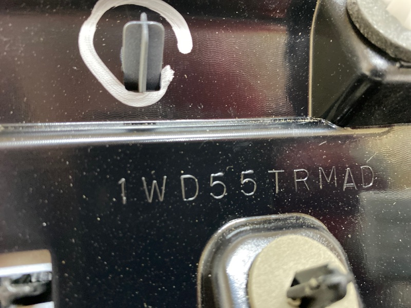 Накладка двери багажника