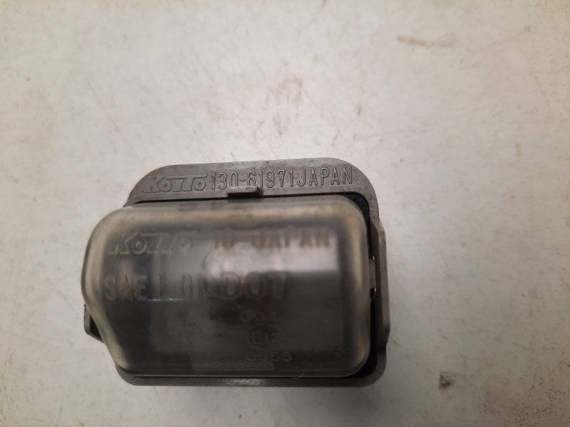 Фонарь подсветки номера