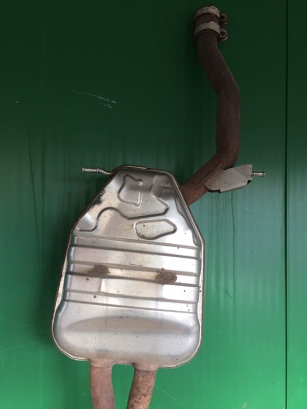 Глушитель основной / задняя часть