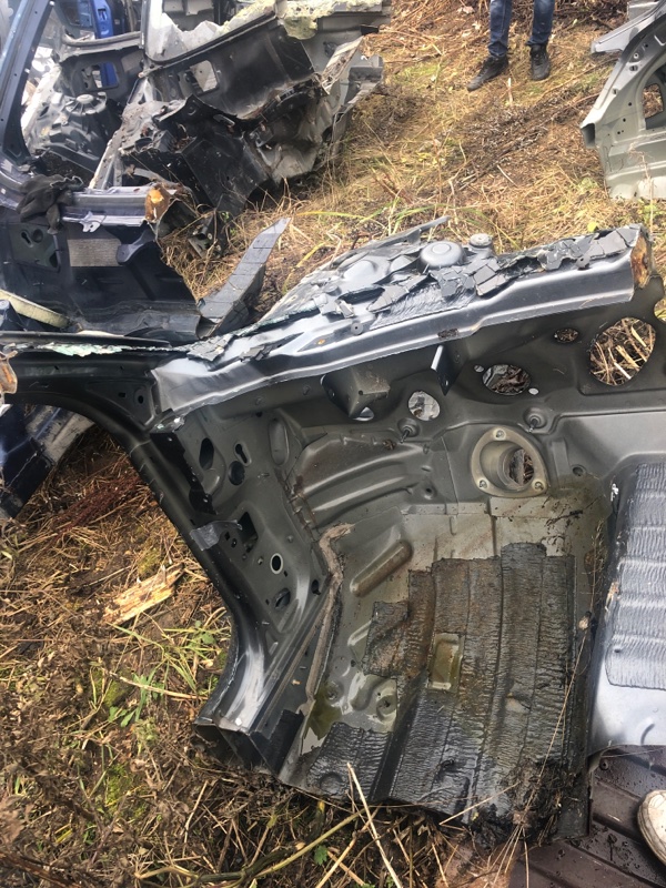 Лонжерон передний левый