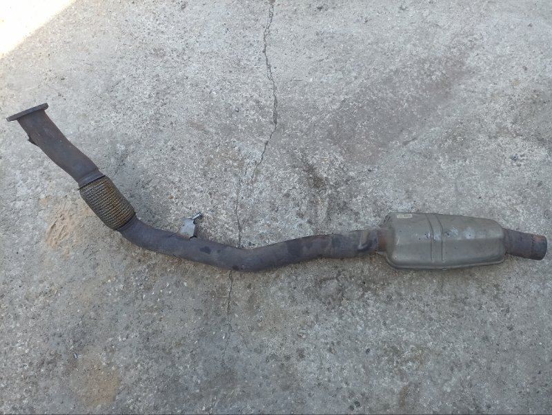 Глушитель основной / задняя часть