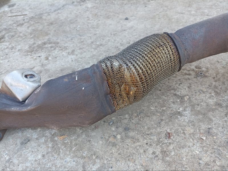 Глушитель основной / задняя часть