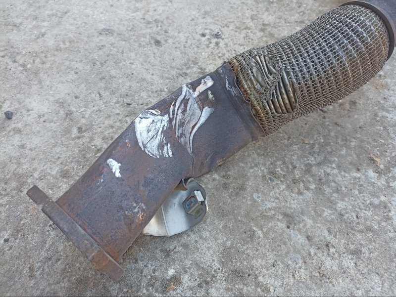 Глушитель основной / задняя часть