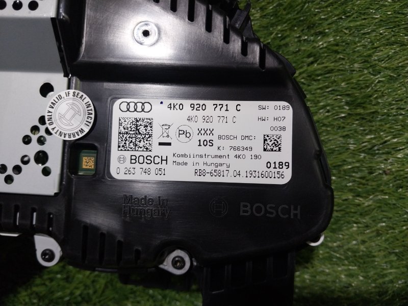 Панель приборов