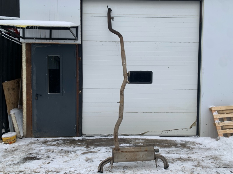 Глушитель основной / задняя часть