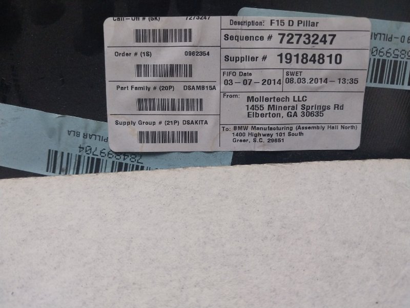 Накладка стойки