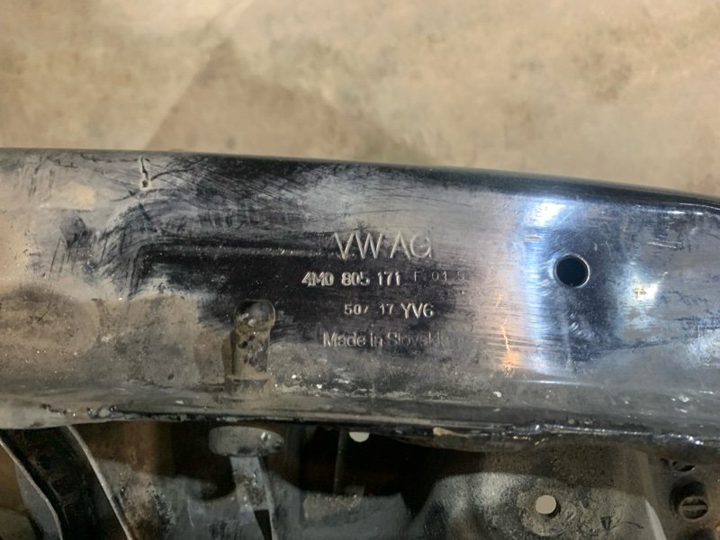 Лонжерон передний левый