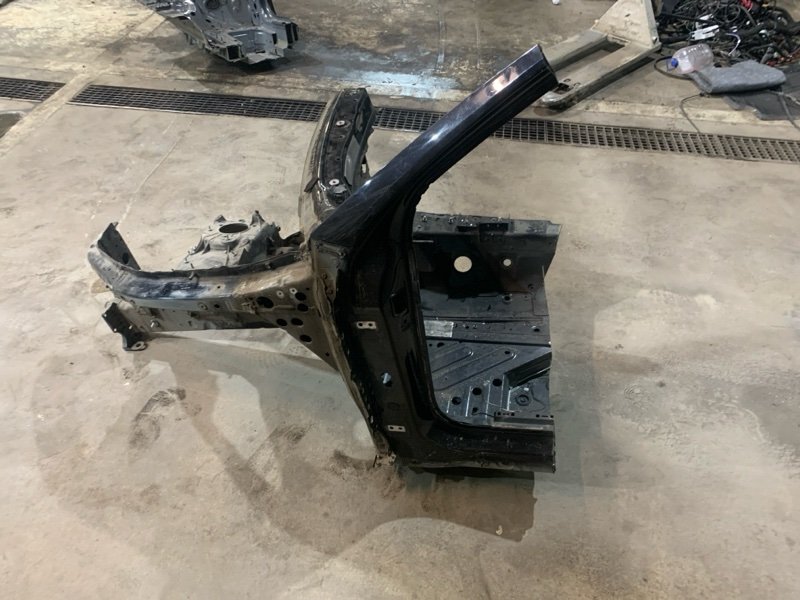 Лонжерон передний левый