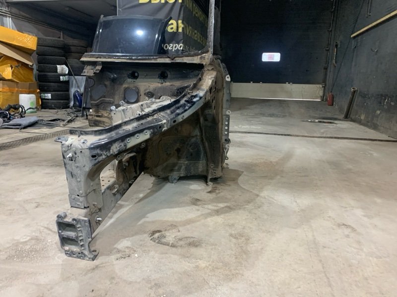 Лонжерон передний левый