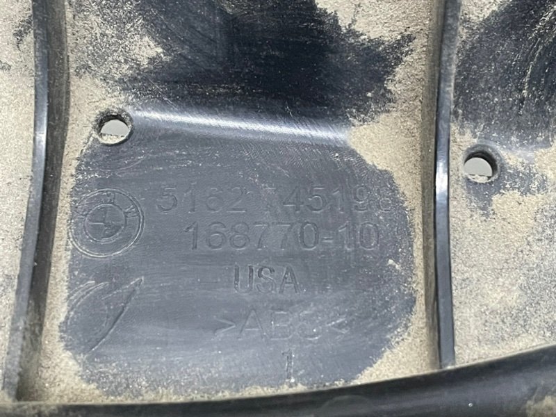 Спойлер переднего бампера