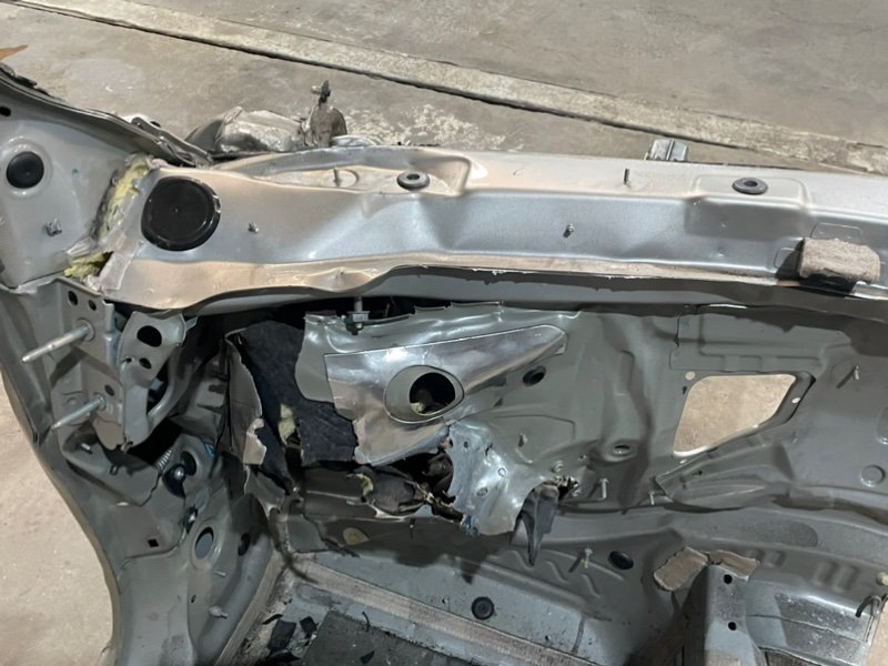 Лонжерон передний левый