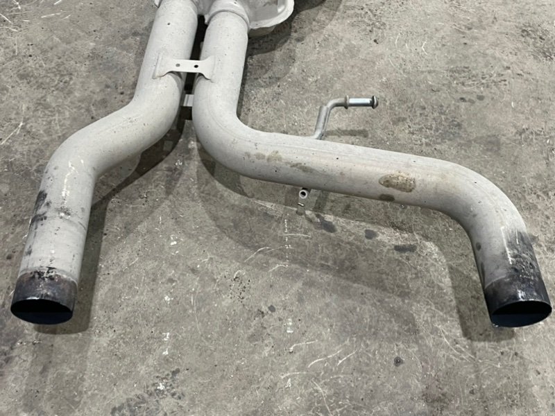 Глушитель основной / задняя часть