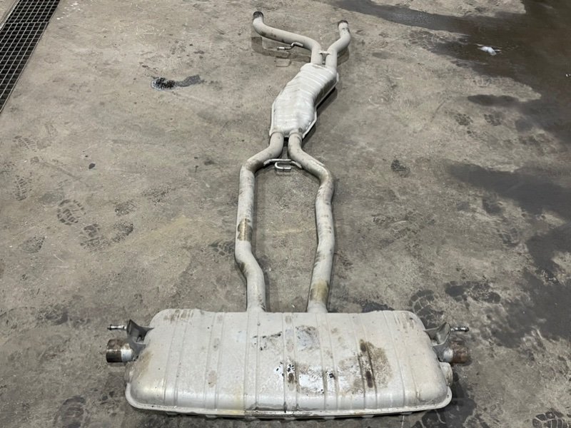 Глушитель основной / задняя часть