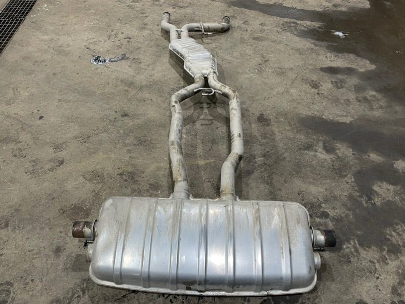 Глушитель основной / задняя часть