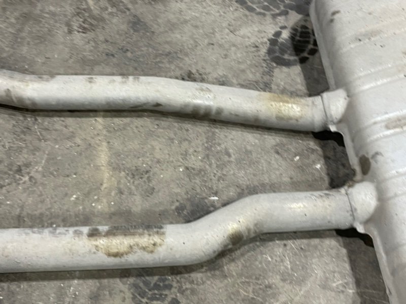 Глушитель основной / задняя часть