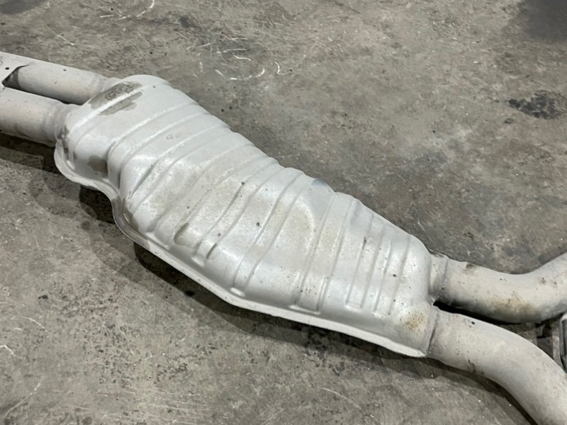Глушитель основной / задняя часть