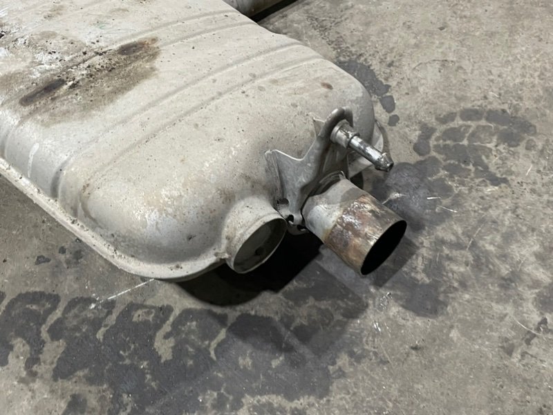Глушитель основной / задняя часть