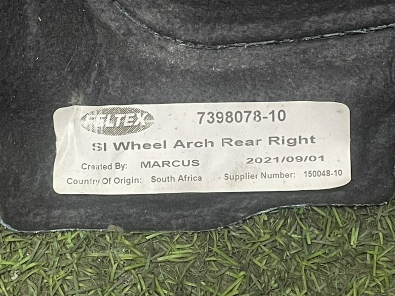 Шумоизоляция колесных арок