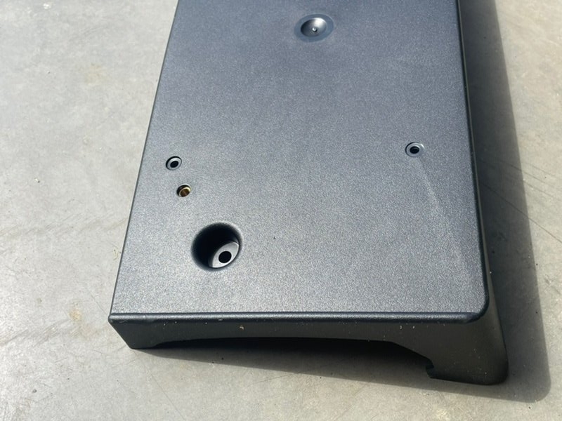 Накладка переднего бампера под номер