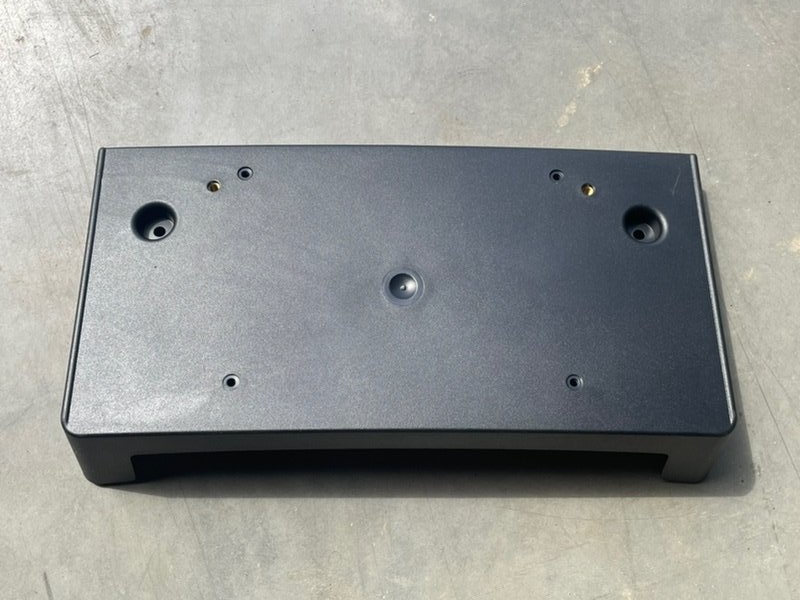 Накладка переднего бампера под номер