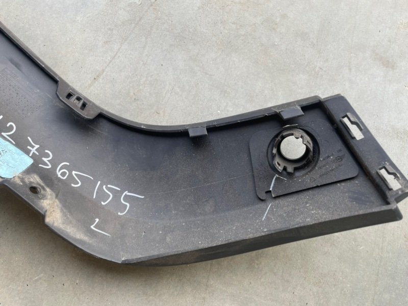 Накладка заднего бампера левая