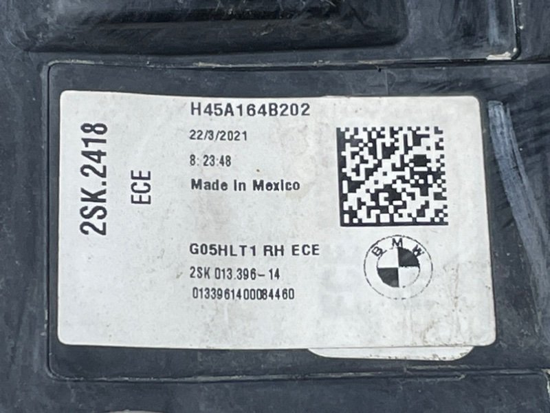 Фонарь задний наружный правый