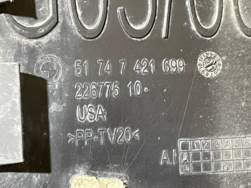 Воздуховод бампера левый