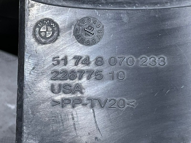 Воздуховод бампера левый