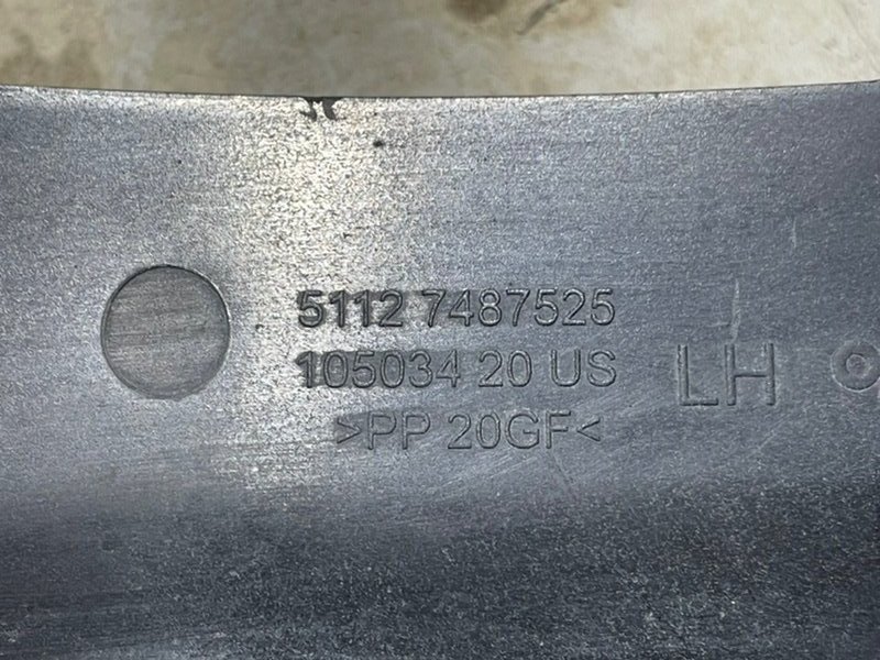 Кронштейн заднего бампера левый