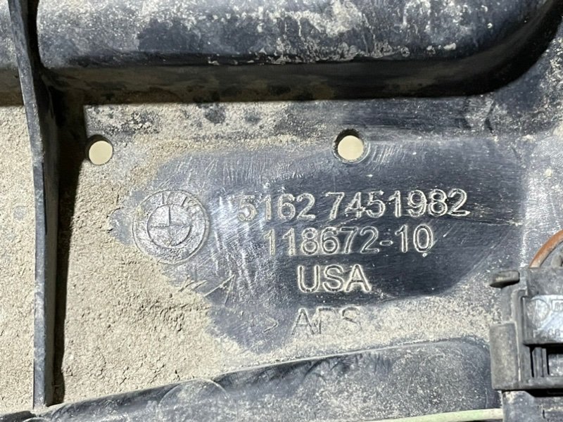 Спойлер переднего бампера