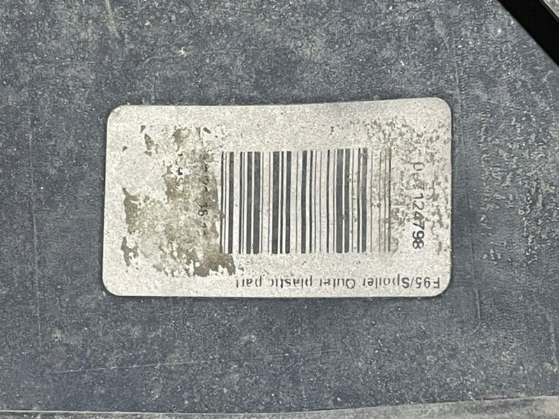 Спойлер переднего бампера