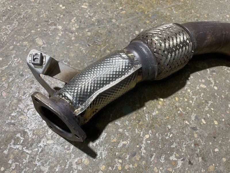 Глушитель основной / задняя часть