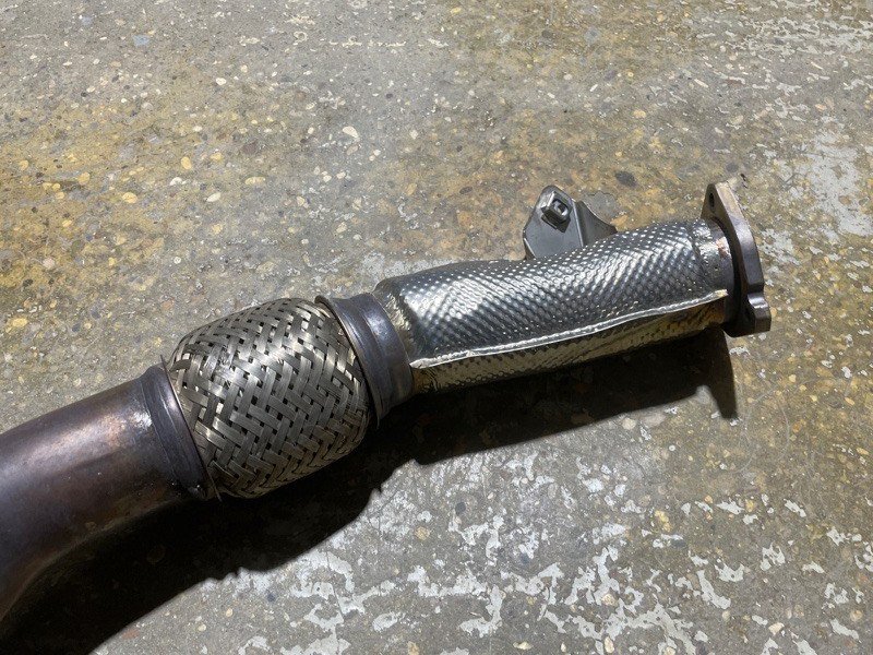 Глушитель основной / задняя часть