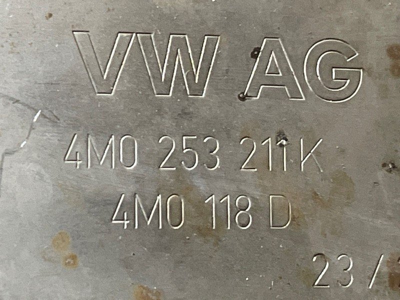 Глушитель основной / задняя часть