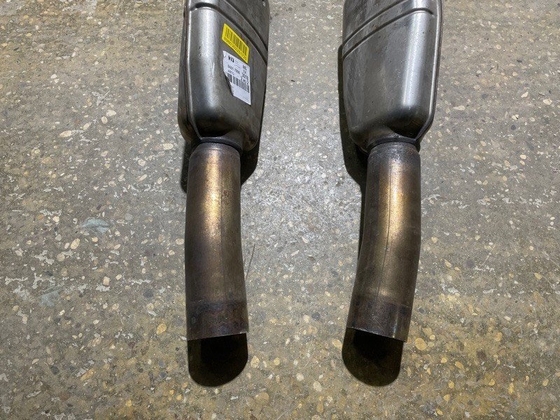 Глушитель основной / задняя часть