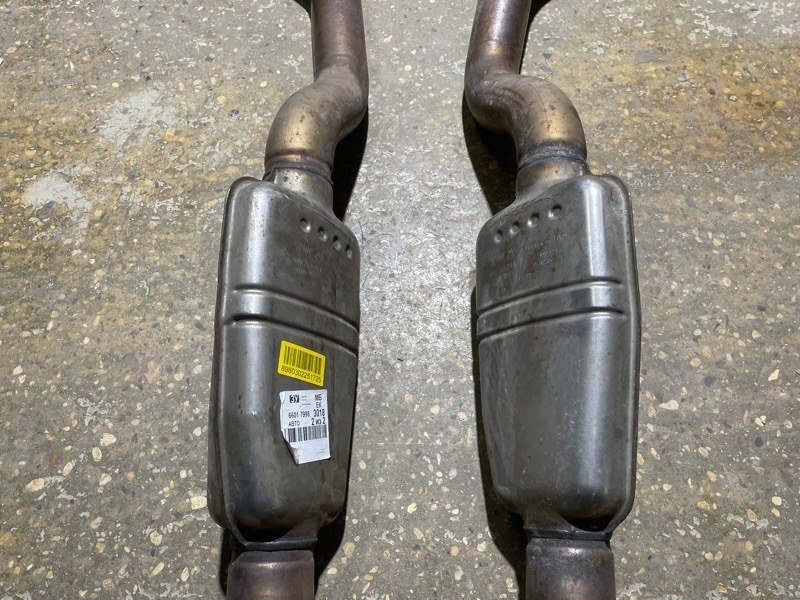 Глушитель основной / задняя часть