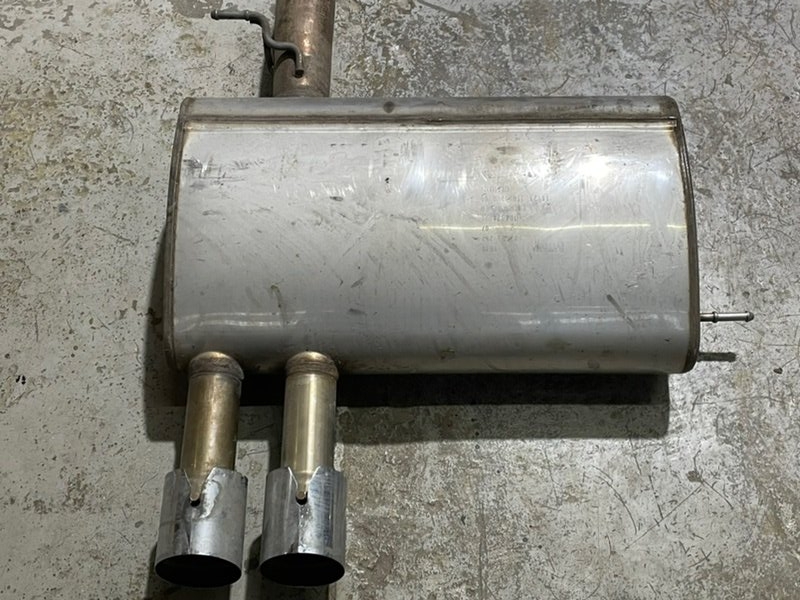 Глушитель основной / задняя часть