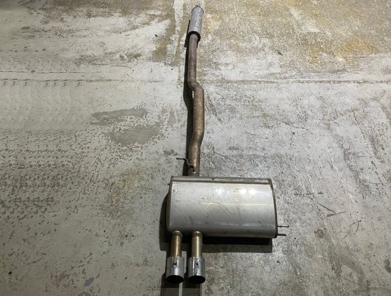 Глушитель основной / задняя часть