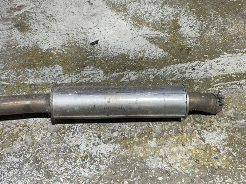 Глушитель основной / задняя часть