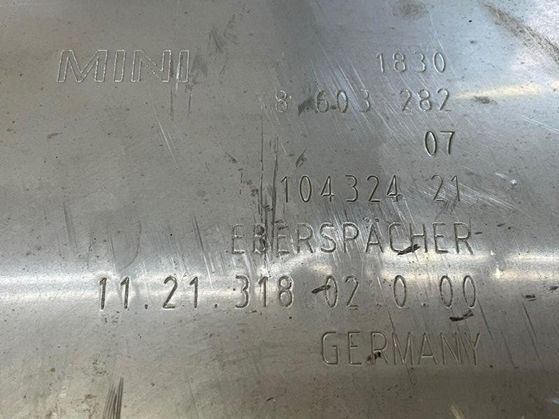 Глушитель основной / задняя часть